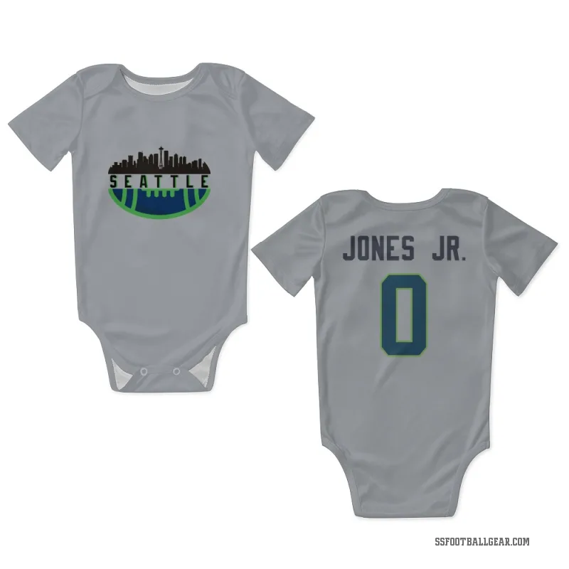 Marvin Jones Jr.  Gray Seattle Seahawks  Newborn & Infant Bodysuit