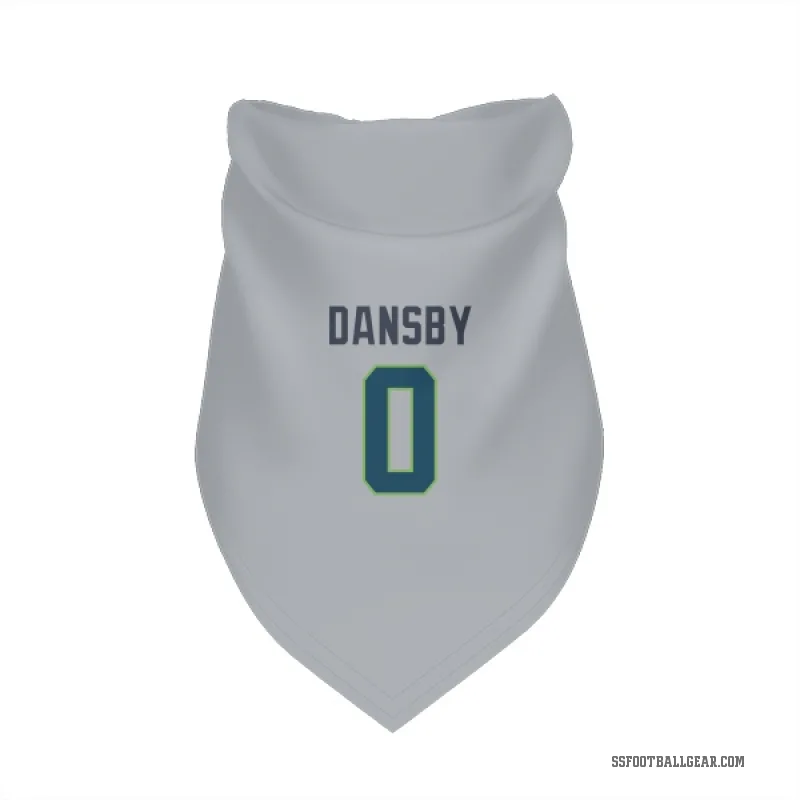 Michael Dansby  Gray Seattle Seahawks  Cat & Dog Pet Bandana