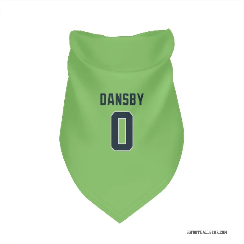 Michael Dansby  Green Seattle Seahawks   Neon  Cat & Dog Pet Bandana