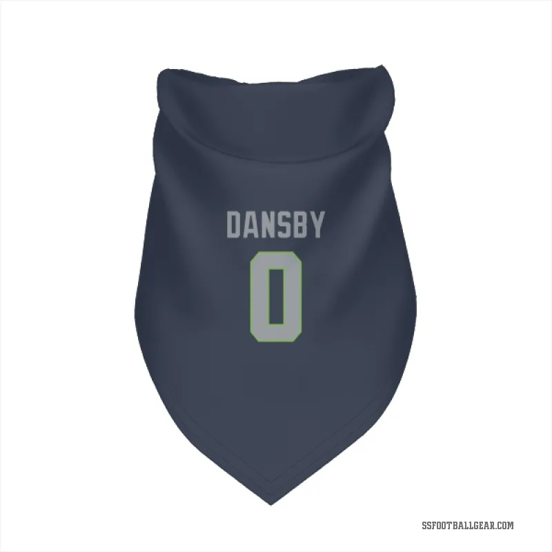 Michael Dansby  Navy Seattle Seahawks  Cat & Dog Pet Bandana