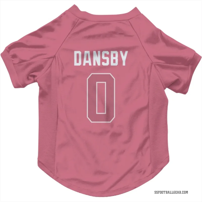 Michael Dansby  Pink Seattle Seahawks  Cat & Dog Pet Jersey