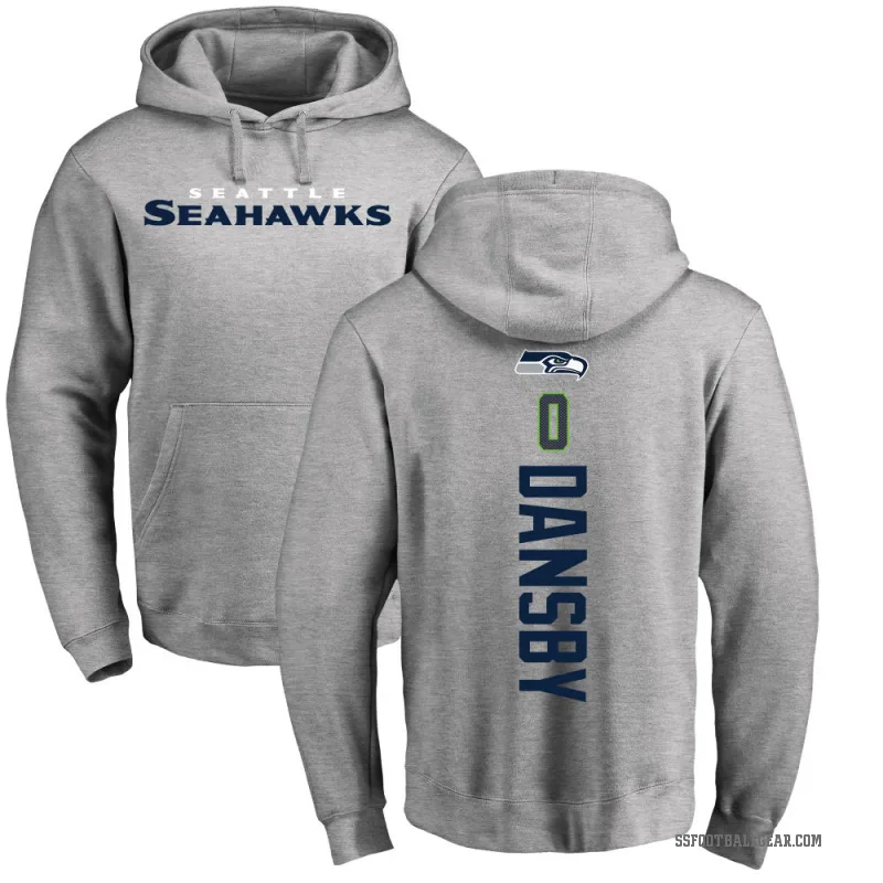 Michael Dansby Youth Seattle Seahawks Pro Line Ash Backer Pullover Hoodie