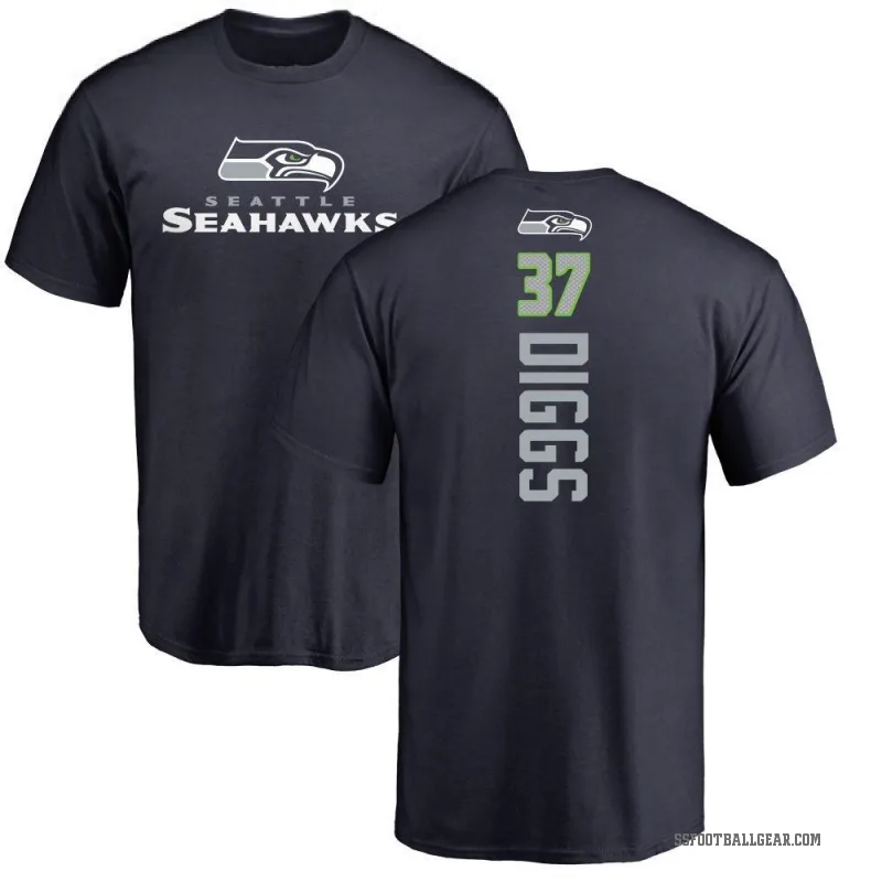 Quandre Diggs Youth Navy Seattle Seahawks Backer T-Shirt -