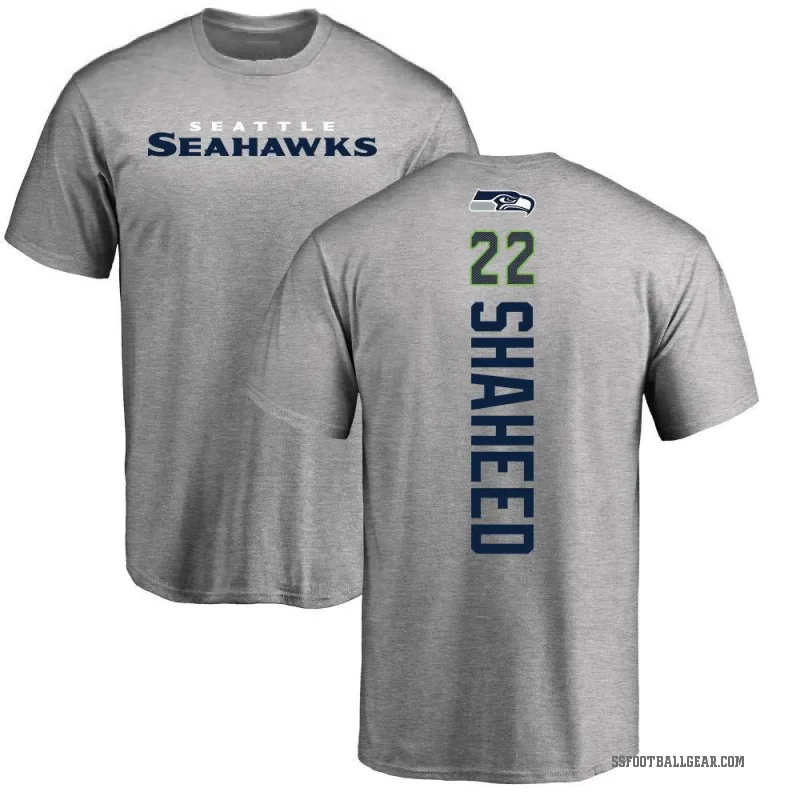 Rashid Shaheed Youth Ash Seattle Seahawks Backer T-Shirt -